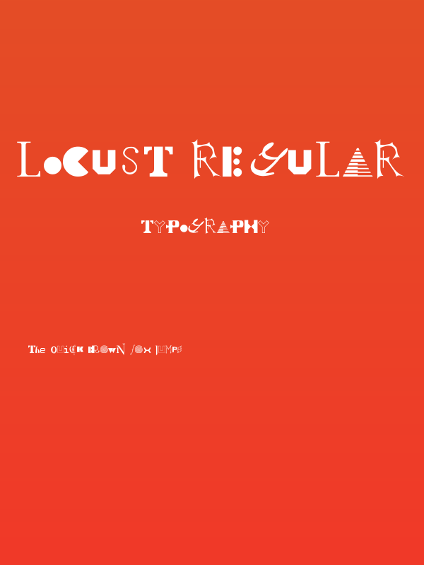 Locust Regular Poster