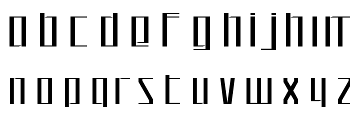 Lode Font LOWERCASE