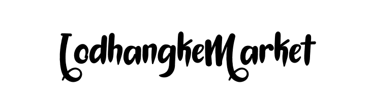 Lodhangke Market  नि: शुल्क फ़ॉन्ट्स डाउनलोड