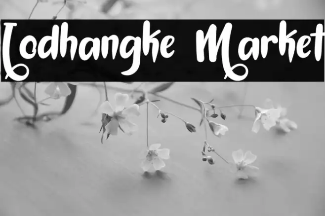 Lodhangke Market Example 2