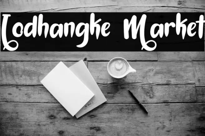 Lodhangke Market Example 3