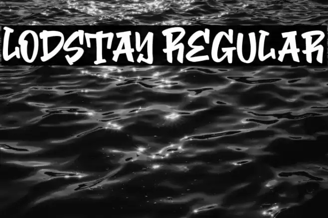 Lodstay Regular Font examples