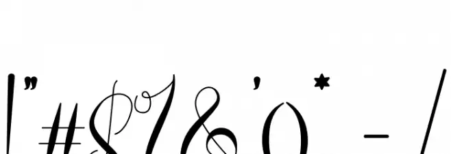 Loffers Font OTHER CHARS