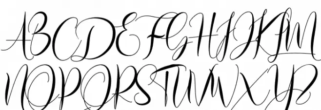 Loffers Schriftart Groß