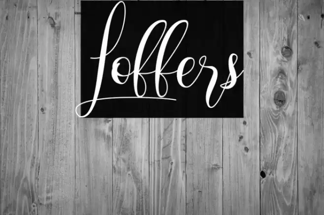 Loffers Font examples