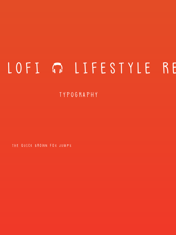 Lofi * Lifestyle Regular Poster