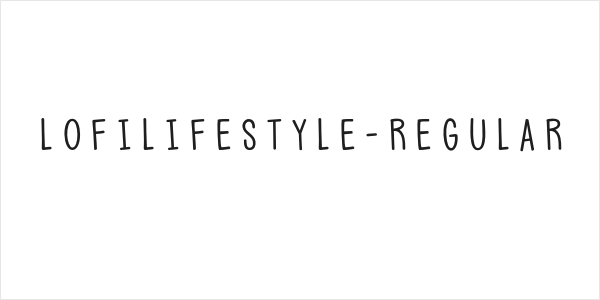 LofiLifestyle-Regular Logo
