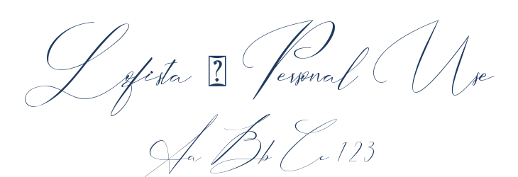Lofista - Personal Use Font Preview