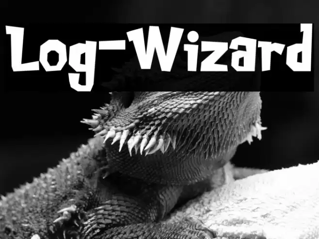 Log-Wizard フォント examples