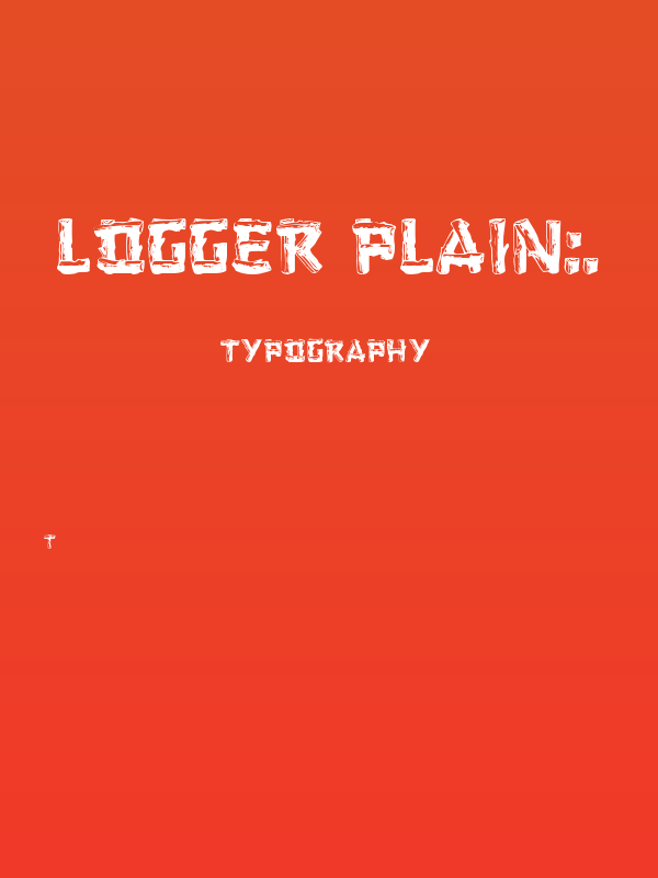 Logger [Plain]:001.001 Poster