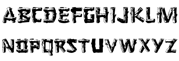 Logger Regular Font LOWERCASE