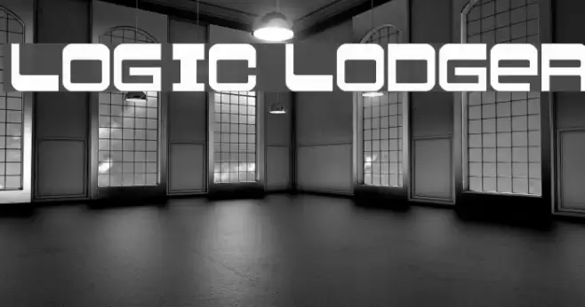 Logic lodger Font examples