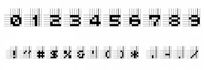 Logic twenty-five Normal Font OTHER CHARS