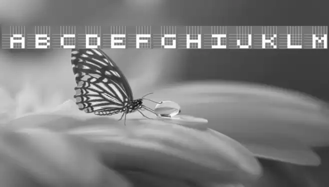 Logic twenty-five Normal Font examples