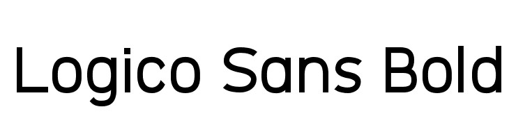 Logico Sans Bold  font caratteri gratis