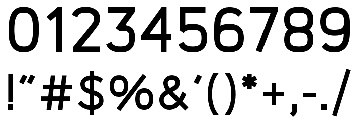 Logico Sans Bold Font OTHER CHARS