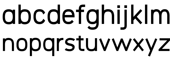 Logico Sans Bold Font LOWERCASE