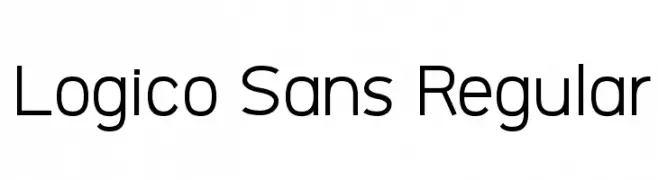 Logico Sans Regular  Frei Schriftart Herunterladen