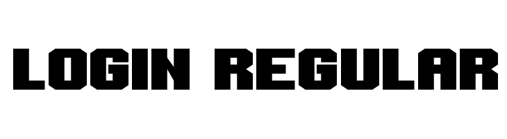 Login Regular  免费字体下载
