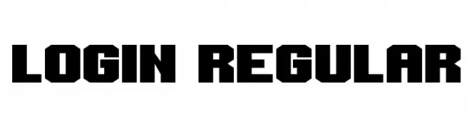 Login Regular  Frei Schriftart Herunterladen