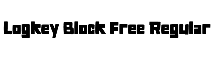 Logkey Block Free Regular  Fuentes Gratis Descargar