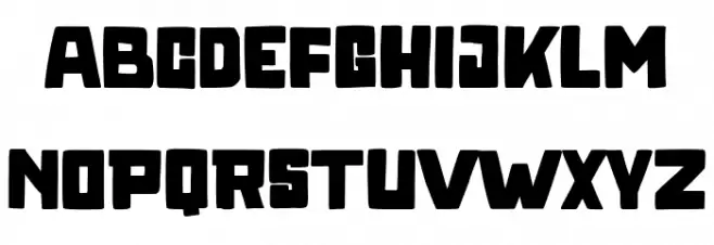 Logkey Block Free Regular Font OTHER CHARS