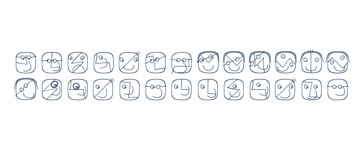 LogoFacesArtists Lowercase
