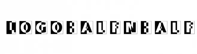 LogoHalfnHalf  font caratteri gratis