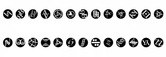 LogoPhantasies Fuentes MAYÚSCULAS
