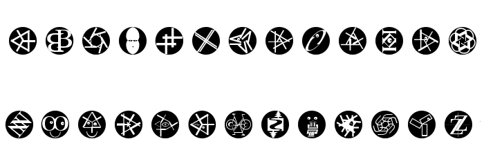 LogoPhantasies Font LOWERCASE