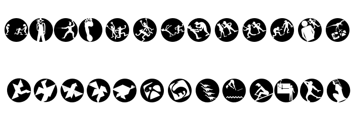 LogoSketchesMK Font LOWERCASE