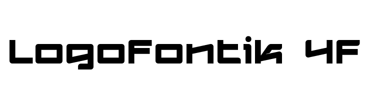 Logofontik 4F Fonte