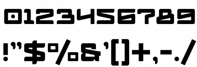 Logofontik 4F Font OTHER CHARS