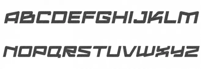 Logofontik Stripes 4F Italic 字体 大写