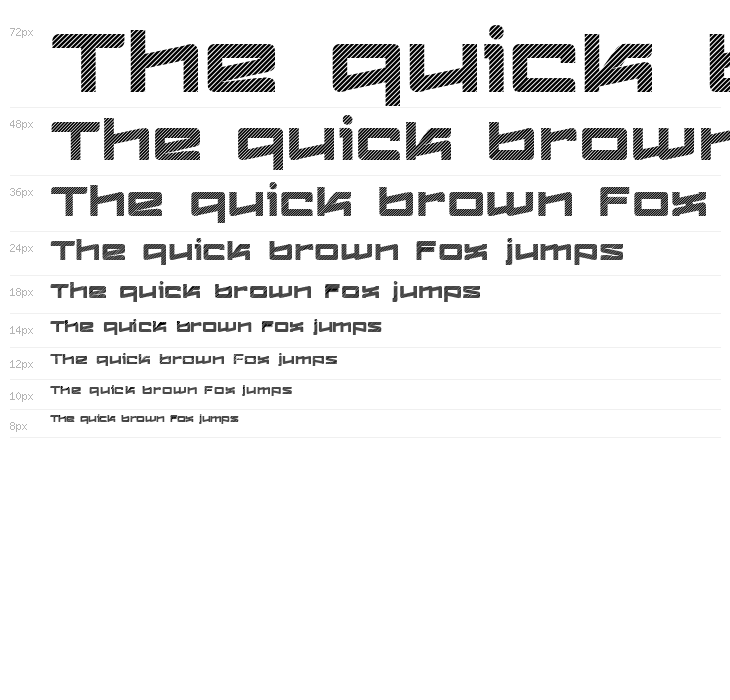 Logofontik Stripes 4F Waterfall