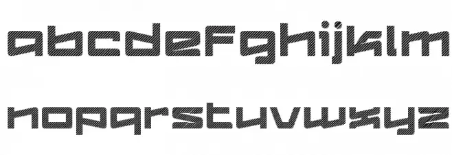 Logofontik Stripes 4F 字体 小写