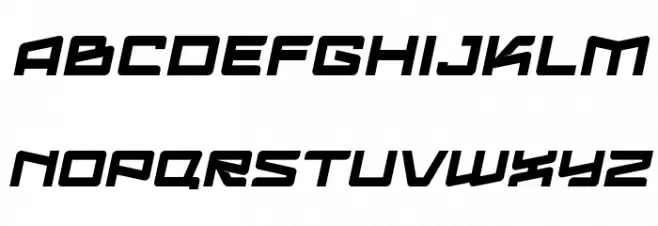 Logofontik4F-Italic Polices MAJUSCULES