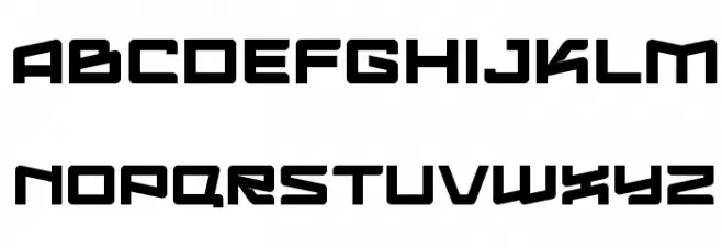 Logofontik4F 字体 大写