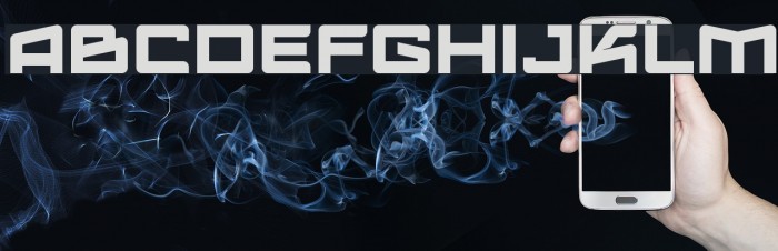 Logofontik4F Font examples