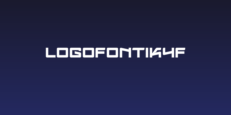 Logofontik4F Social Header