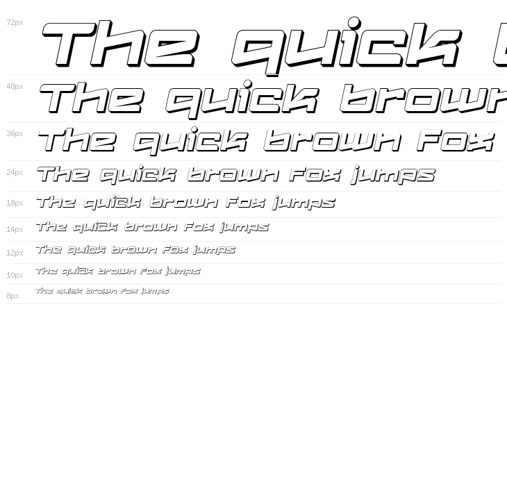 LogofontikExtruded4F-Italic Waterfall