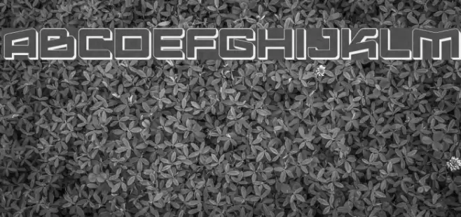 LogofontikExtruded4F Шрифта examples