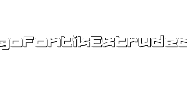 LogofontikExtruded4F Logo