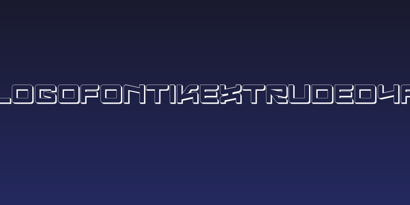 LogofontikExtruded4F Social Header