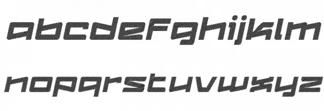 LogofontikStripes4F-Italic फ़ॉन्ट लोअरकेस
