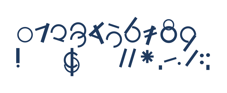 LogomatiqueBold Other Characters