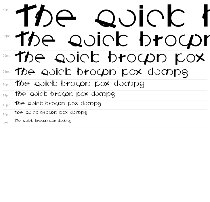 LogomatiqueBold Waterfall