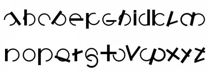 LogomatiqueBold Шрифта строчной