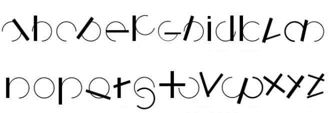 Logomatique Fuentes MINÚSCULAS