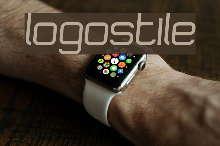 Logostile Font examples